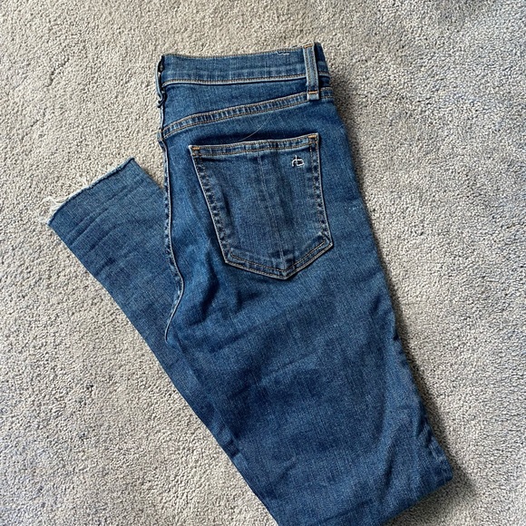Rag and Bone high rise ankle skinny - Picture 6 of 7